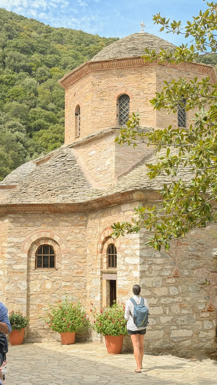 Evangelistria Monastery on Skiathos
