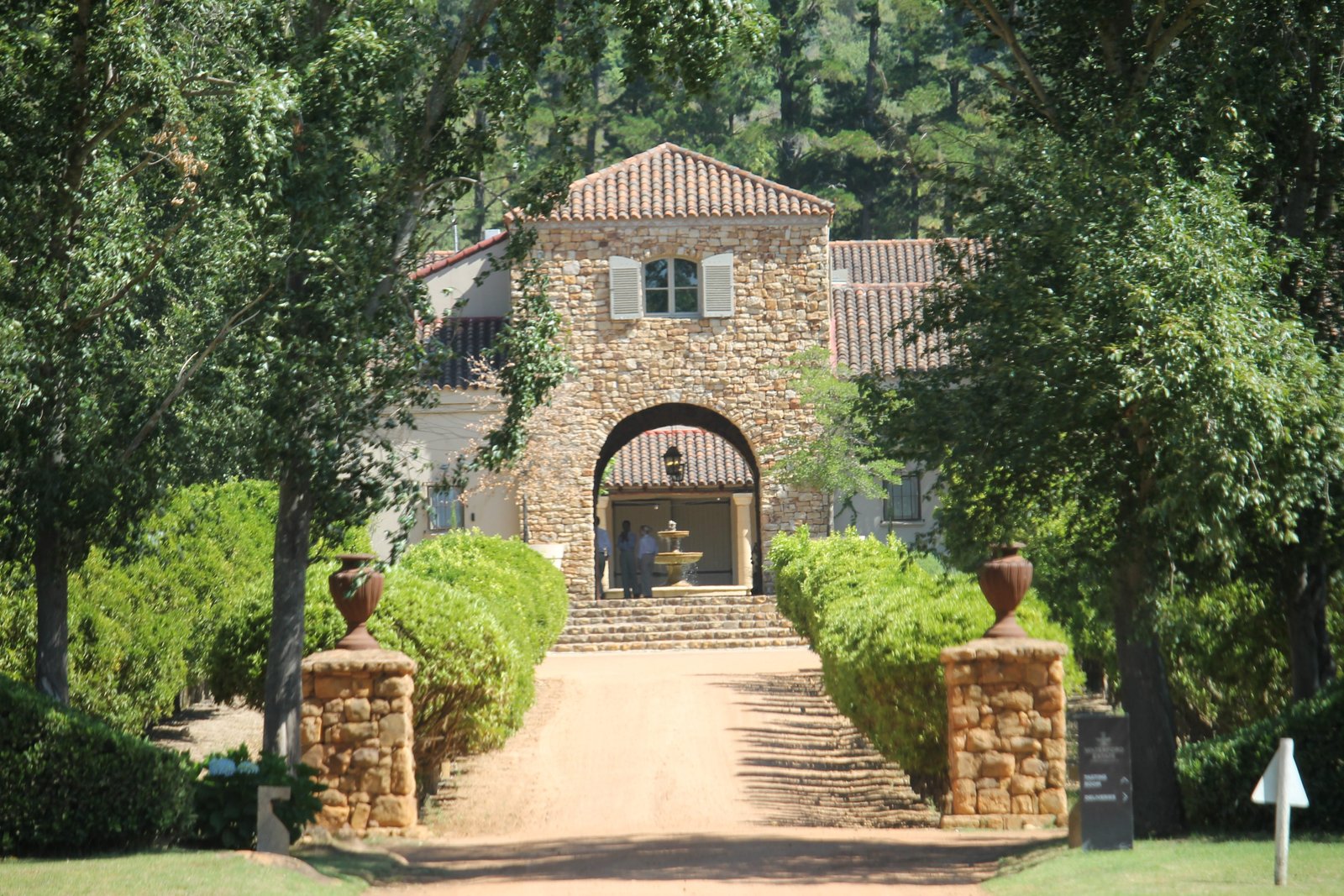 Wine estate in Stellenbosch, South Africa